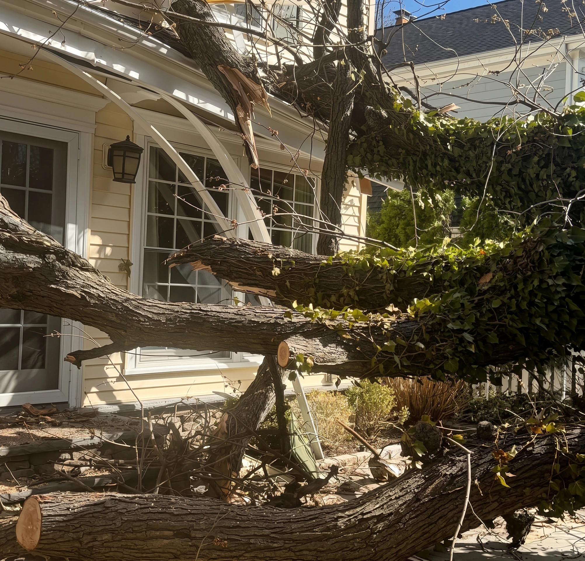 Emergency tree work following damage to a tree