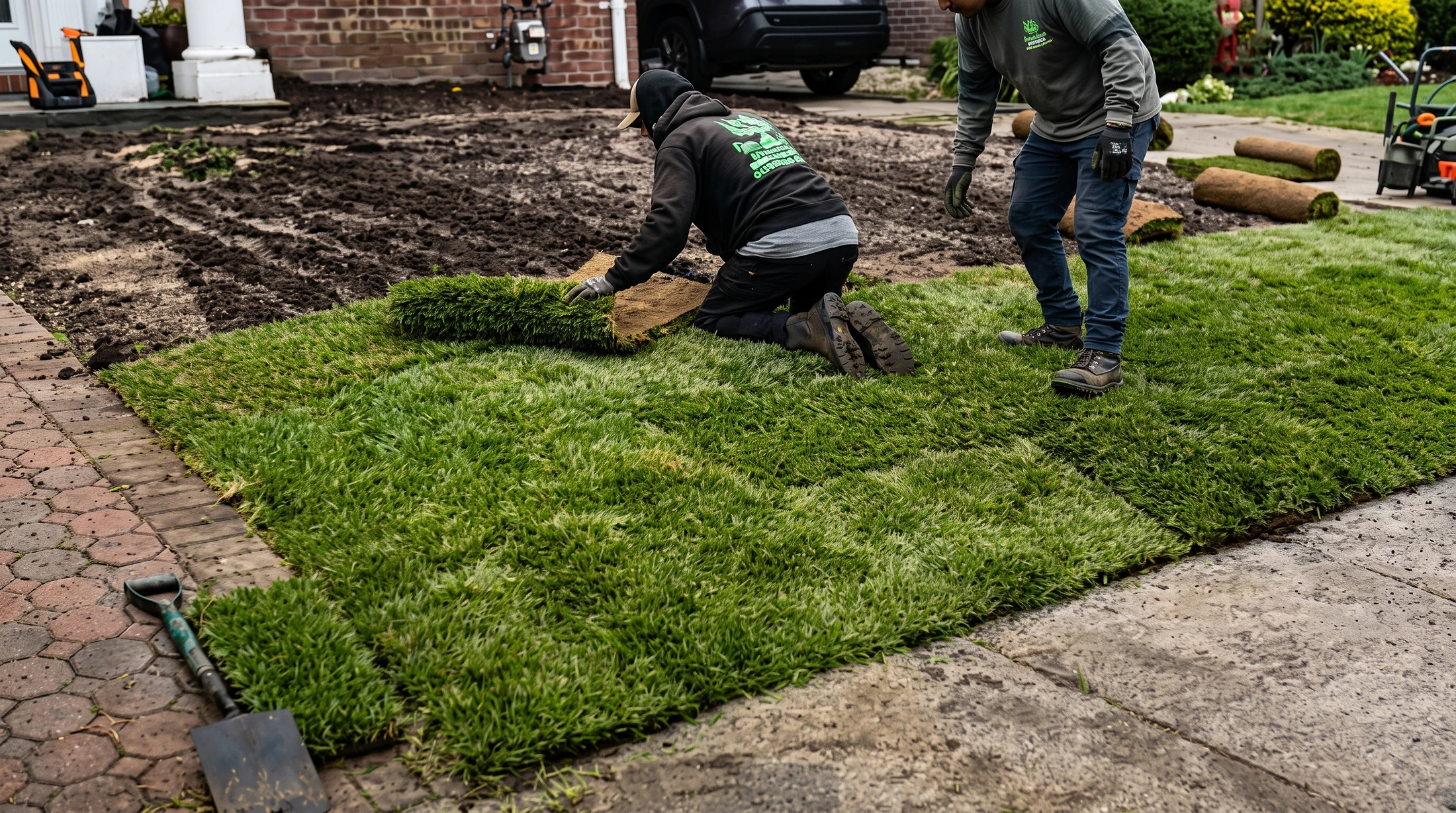 Outdoor tree care project